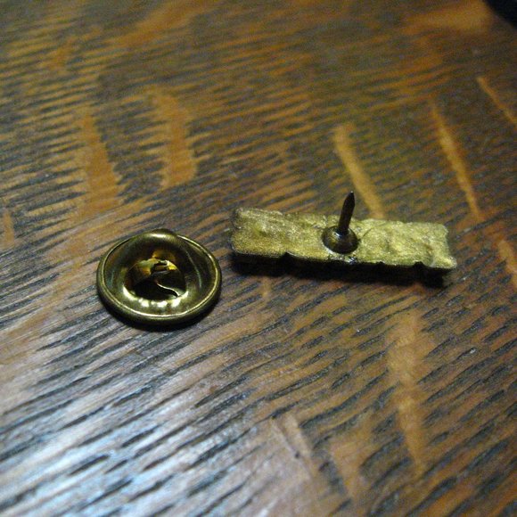 🏳️‍🌈 Gay Pride Celebration Gold Lapel Pin - Picture 3 of 4